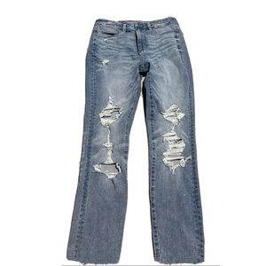 3 PAIRS Women's American Eagle Super Hi-Rise Jegging Stretch Jeans Size 8 Long